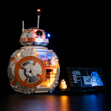 Load image into Gallery viewer, Lego BB-8 Astromech Droid 75452 Light Kit - BrickFans