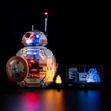 Load image into Gallery viewer, Lego BB-8 Astromech Droid 75452 Light Kit - BrickFans