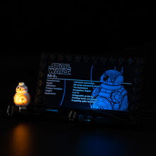 Load image into Gallery viewer, Lego BB-8 Astromech Droid 75452 Light Kit - BrickFans