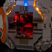 Load image into Gallery viewer, Lego BB-8 Astromech Droid 75452 Light Kit - BrickFans
