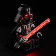 Load image into Gallery viewer, Lego Up-Scaled Darth Vader Minifigure 75461 Light Kit