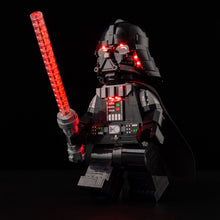 Load image into Gallery viewer, Lego Up-Scaled Darth Vader Minifigure 75461 Light Kit