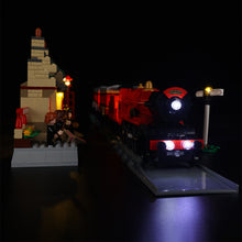 Load image into Gallery viewer, Lego Hogwarts Express Train Set with Hogsmeade Station 76423 Light Kit
