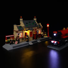 Load image into Gallery viewer, Lego Hogwarts Express Train Set with Hogsmeade Station 76423 Light Kit