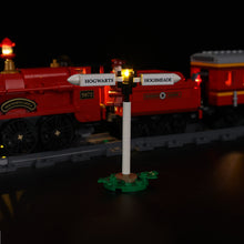 Load image into Gallery viewer, Lego Hogwarts Express Train Set with Hogsmeade Station 76423 Light Kit