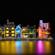 Load image into Gallery viewer, Lego Diagon Alley Wizarding Shops 76444 Light Kit