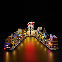 Load image into Gallery viewer, Lego Diagon Alley Wizarding Shops 76444 Light Kit