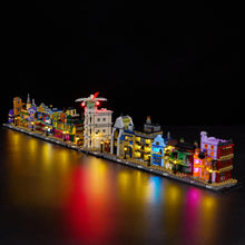 Load image into Gallery viewer, Lego Diagon Alley Wizarding Shops 76444 Light Kit