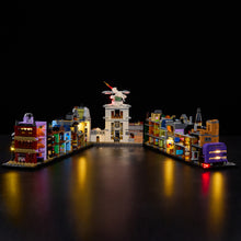 Load image into Gallery viewer, Lego Diagon Alley Wizarding Shops 76444 Light Kit