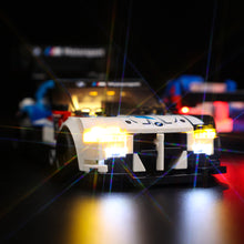 Load image into Gallery viewer, Lego BMW M4 GT3 & BMW M Hybrid V8 Race Cars 76922 Light Kit