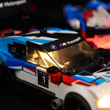 Load image into Gallery viewer, Lego BMW M4 GT3 & BMW M Hybrid V8 Race Cars 76922 Light Kit