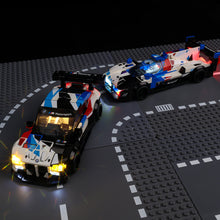 Load image into Gallery viewer, Lego BMW M4 GT3 & BMW M Hybrid V8 Race Cars 76922 Light Kit