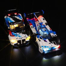 Load image into Gallery viewer, Lego BMW M4 GT3 & BMW M Hybrid V8 Race Cars 76922 Light Kit