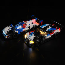 Load image into Gallery viewer, Lego BMW M4 GT3 & BMW M Hybrid V8 Race Cars 76922 Light Kit
