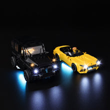 Load image into Gallery viewer, Lego Mercedes-AMG G 63 & Mercedes-AMG SL 63 76924 Light Kit