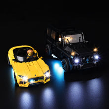 Load image into Gallery viewer, Lego Mercedes-AMG G 63 & Mercedes-AMG SL 63 76924 Light Kit