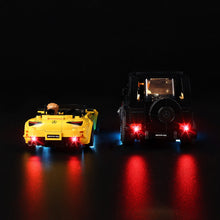Load image into Gallery viewer, Lego Mercedes-AMG G 63 & Mercedes-AMG SL 63 76924 Light Kit