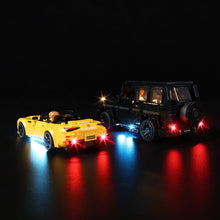 Load image into Gallery viewer, Lego Mercedes-AMG G 63 & Mercedes-AMG SL 63 76924 Light Kit
