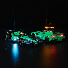 Load image into Gallery viewer, Lego Aston Martin Safety Car & AMR23 76925 Light Kit