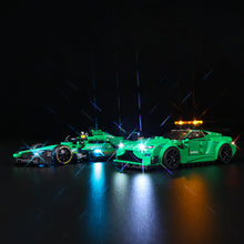 Load image into Gallery viewer, Lego Aston Martin Safety Car & AMR23 76925 Light Kit