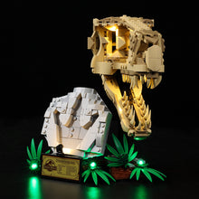 Load image into Gallery viewer, Lego Dinosaur Fossils T. rex Skull 76964 Light Kit