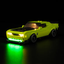 Load image into Gallery viewer, Lego Dodge Challenger SRT Hellcat Sports Car 77237 Light Kit