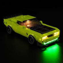 Load image into Gallery viewer, Lego Dodge Challenger SRT Hellcat Sports Car 77237 Light Kit