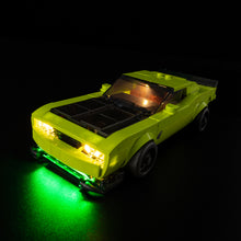 Load image into Gallery viewer, Lego Dodge Challenger SRT Hellcat Sports Car 77237 Light Kit