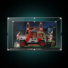 Load image into Gallery viewer, Premium LED Display Case for LEGO® Jurassic Park Jeep® Wrangler 77984