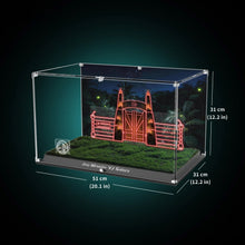 Load image into Gallery viewer, Premium LED Display Case for LEGO® Jurassic Park Jeep® Wrangler 77984