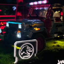 Load image into Gallery viewer, Premium LED Display Case for LEGO® Jurassic Park Jeep® Wrangler 77984