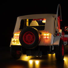 Load image into Gallery viewer, Lego Jurassic Park Jeep Wrangler 77984 Light Kit