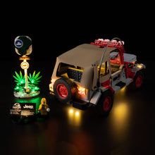 Load image into Gallery viewer, Lego Jurassic Park Jeep Wrangler 77984 Light Kit