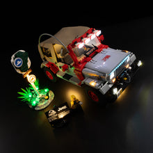 Load image into Gallery viewer, Lego Jurassic Park Jeep Wrangler 77984 Light Kit
