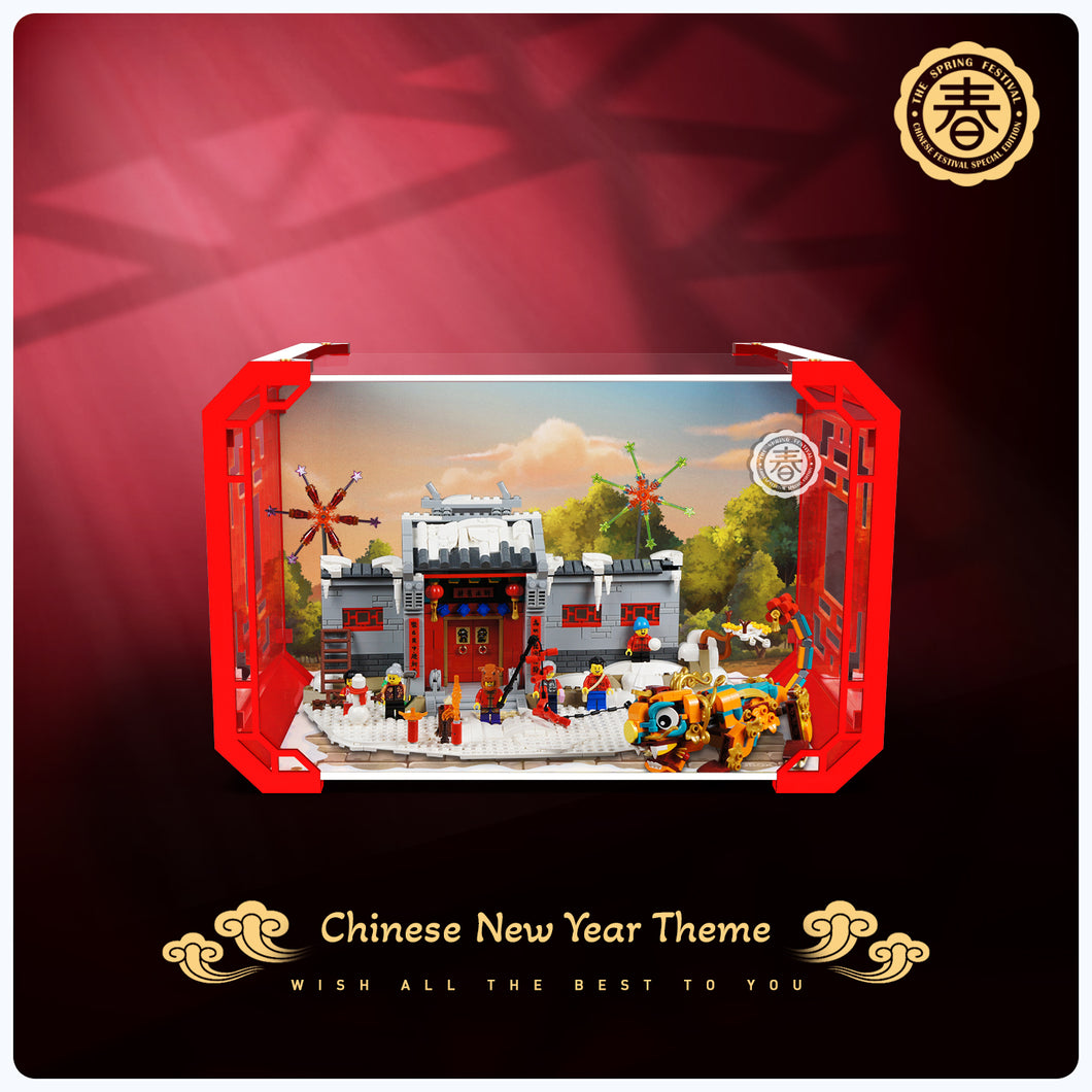 Lego Lunar New Year Theme Display Case 80101 - 80109