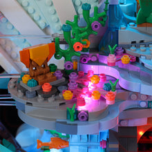 Load image into Gallery viewer, Lego The Little Mermaid Royal Clamshell 43225 Light Kit - BrickFans