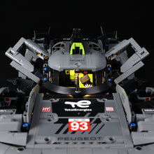 Load image into Gallery viewer, Lego PEUGEOT 9X8 24H Le Mans Hybrid Hypercar 42156 Light Kit - BrickFans
