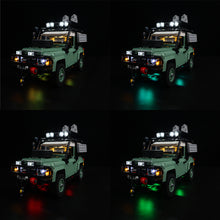 Load image into Gallery viewer, Lego Land Rover Classic Defender 90 10317 Light Kit - BrickFans