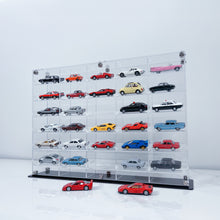 Load image into Gallery viewer, BrickFans Premium Horizontal Display Case for 1:64 Scale Diecast Cars, Hot Wheels, Tomica, Matchbox, Siku