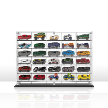 Load image into Gallery viewer, BrickFans Premium Horizontal Display Case for 1:64 Scale Diecast Cars, Hot Wheels, Tomica, Matchbox, Siku