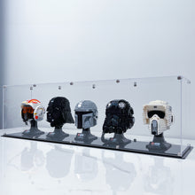 Load image into Gallery viewer, BrickFans Premium Display Case for 5 x Lego Helmets