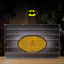 Load image into Gallery viewer, BrickFans Premium Wall-Mounted Display Case for LEGO® Batman™ Collection & 124 Minifigures