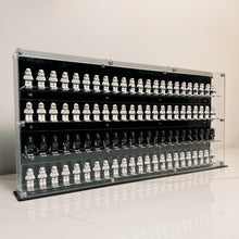 Load image into Gallery viewer, BrickFans Premium Wall Mounted Display Case for Lego Minifigures - 92 Minifigures
