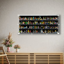Load image into Gallery viewer, BrickFans Premium Wall Mounted Display Case for Lego Minifigures - 92 Minifigures