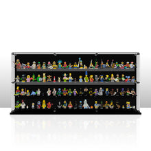 Load image into Gallery viewer, BrickFans Premium Wall Mounted Display Case for Lego Minifigures - 92 Minifigures