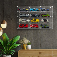 Load image into Gallery viewer, BrickFans Premium Display Case for 12 x Lego Speed Champions Cars (4x3)