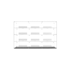 Load image into Gallery viewer, BrickFans Premium Display Case for 12 x Lego Speed Champions Cars (4x3)