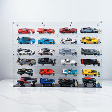 Load image into Gallery viewer, BrickFans Premium Display Case for 24 x Lego Speed Champions Cars (4x6)