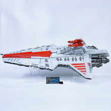 Load image into Gallery viewer, BrickFans Premium Display for Lego 75367 Venator-Class Republic Attack Cruiser Display Case