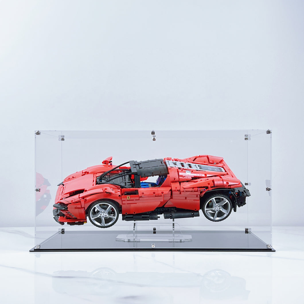 BrickFans Premium Display Case for Lego Iconic Technic Cars